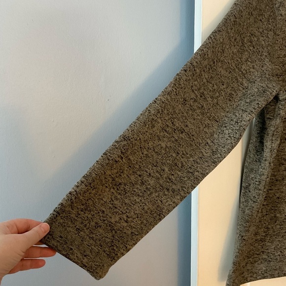 Eddie Bauer Mens 1/4 Zip Pullover Sweater Charcoal Gray XL Outdoor Hiking - Picture 2 of 8